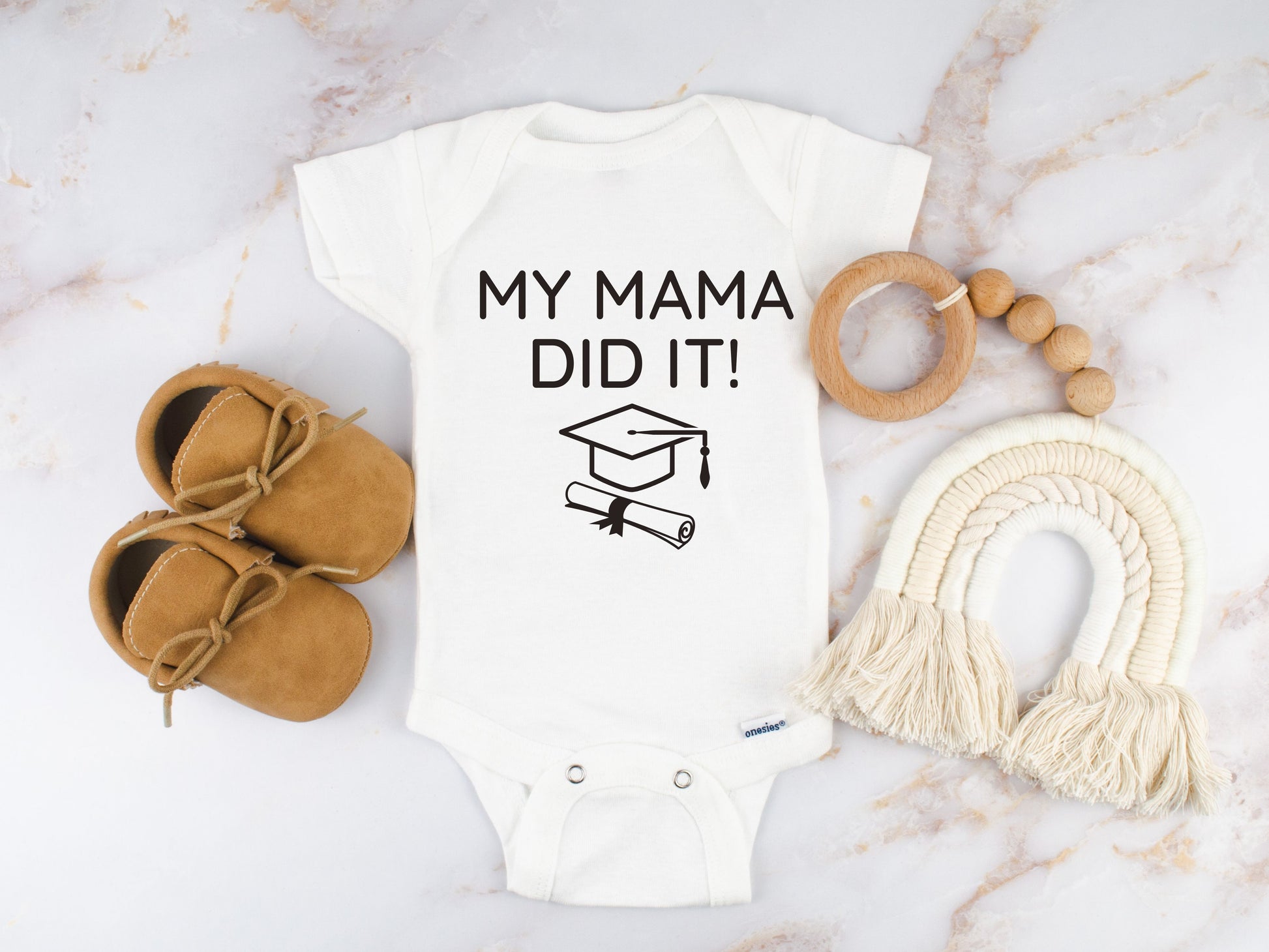 My mama did it Graduation bodysuit - Designs by Tangsley