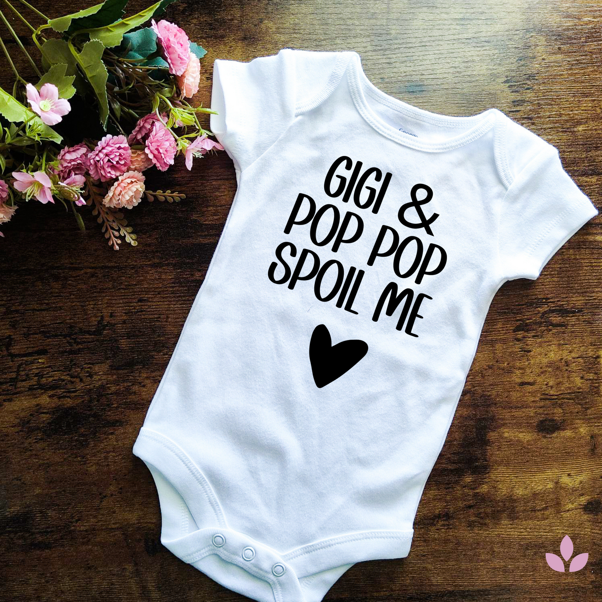Gigi & Pop pop spil me bodysuit for babies - Designs by Tangsley