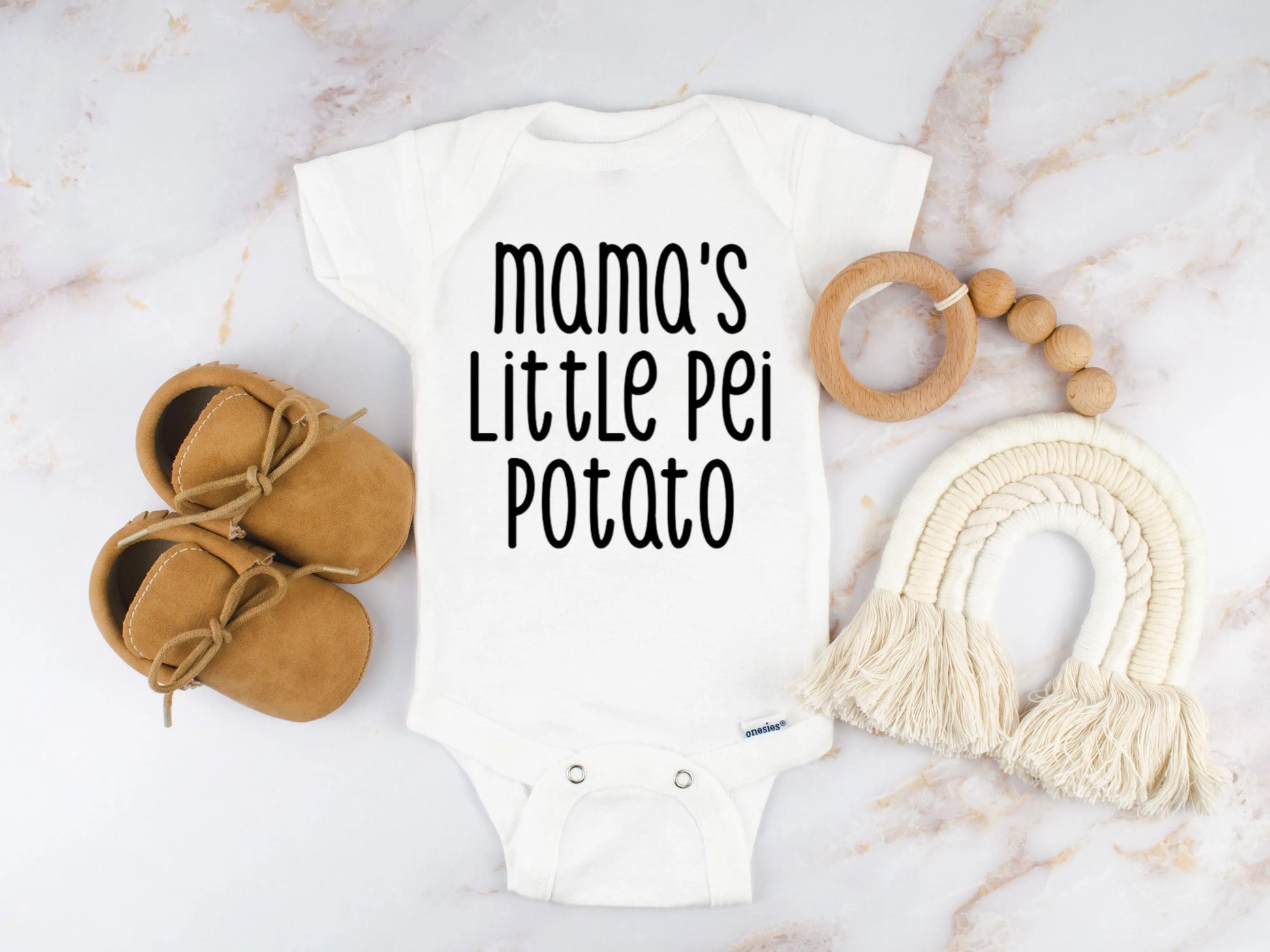 Mama's little PEI potato bodysuit - Designs by Tangsley