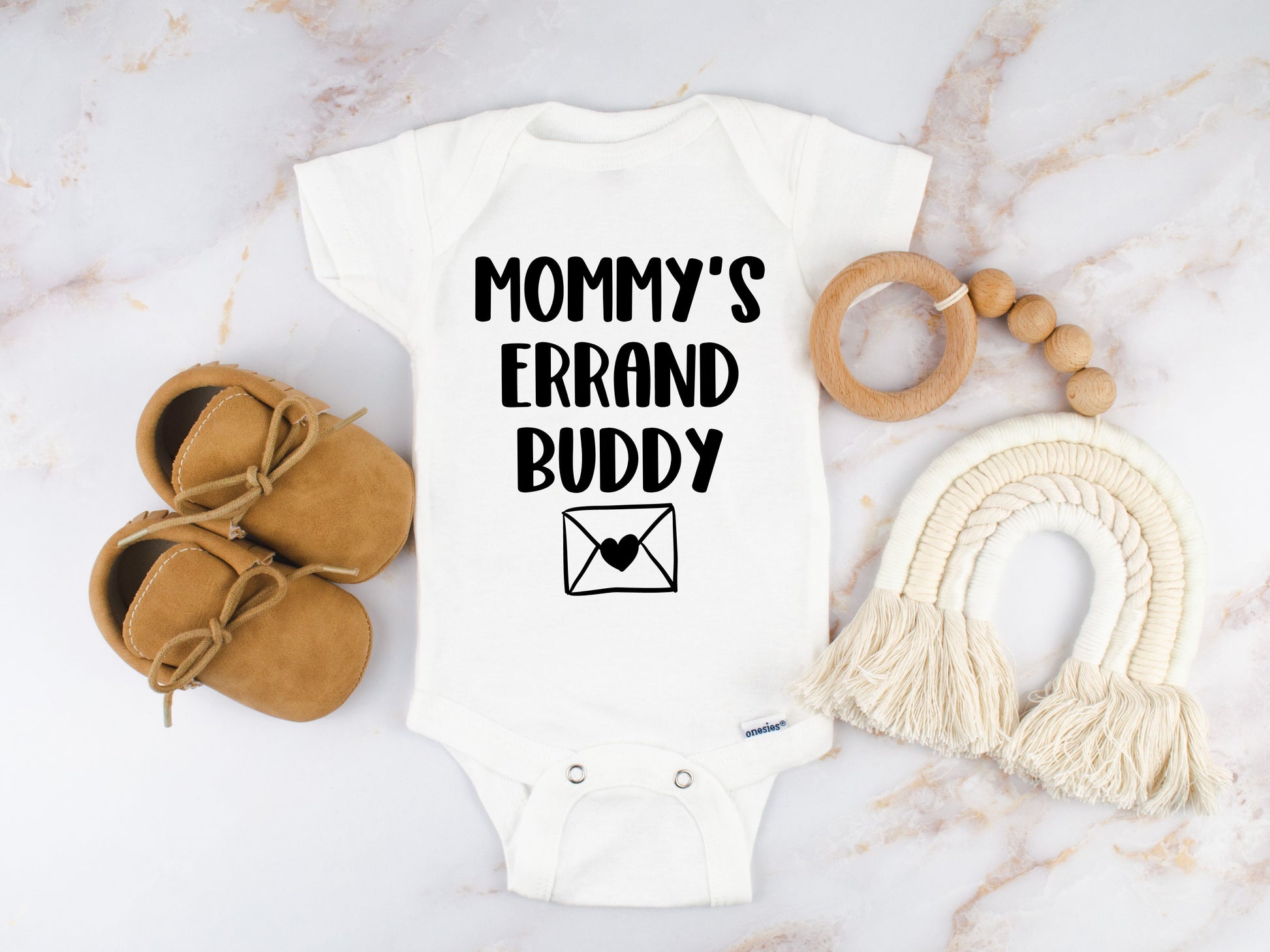 Mommy's errand buddy bodysuit - Designs by Tangsley