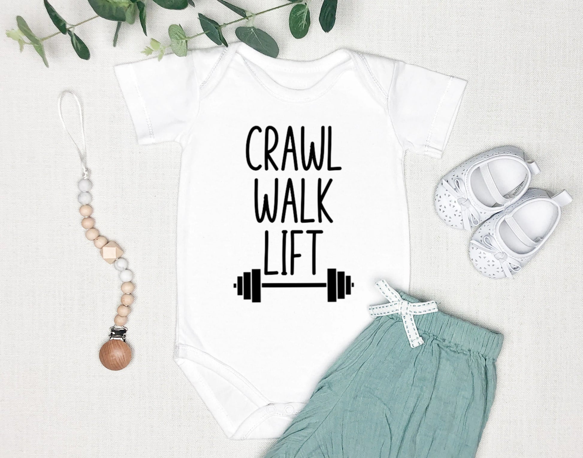 Crawl walk lift bodysuit - Designs by Tangsley