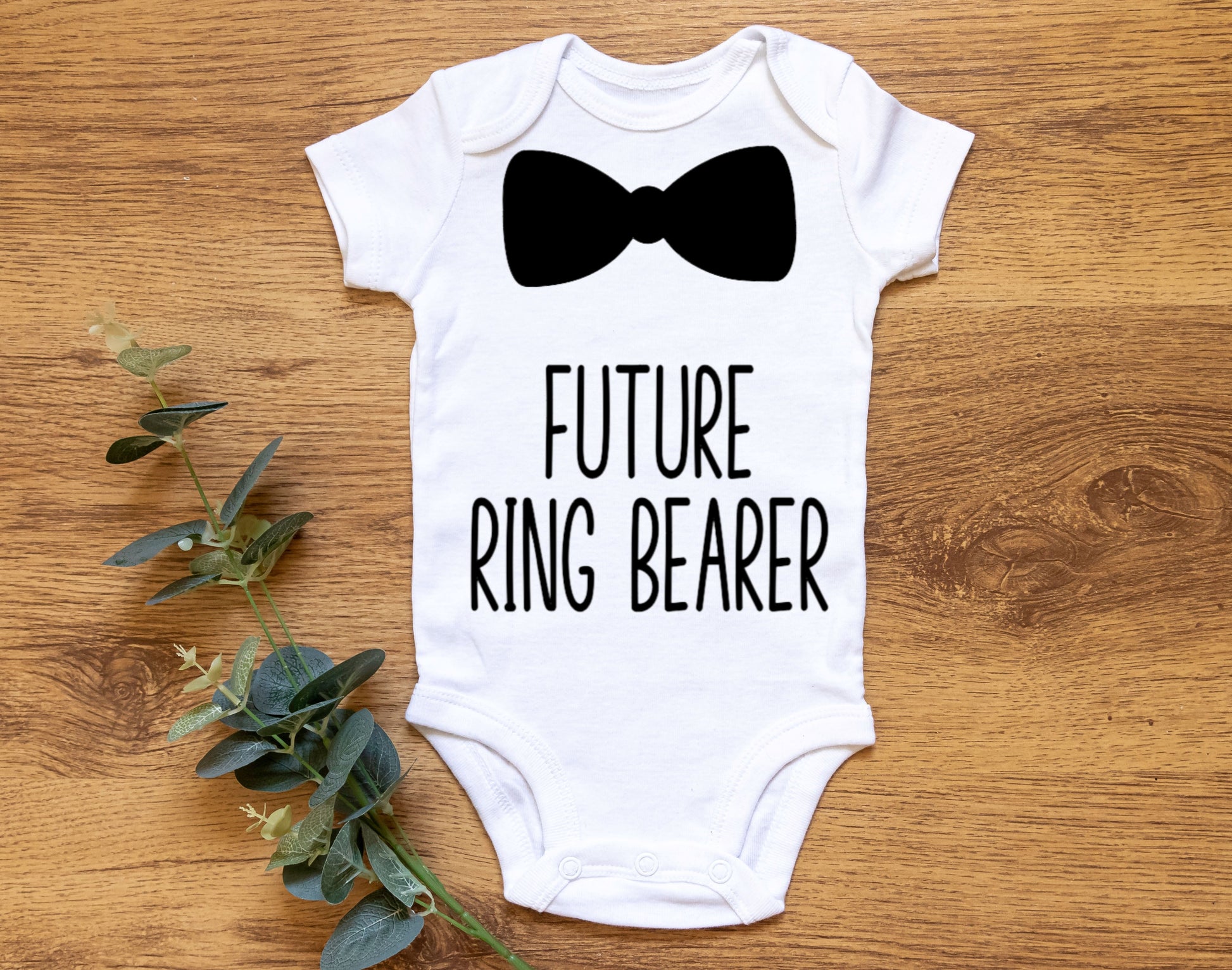 Future Ring Bearer bodysuit - Designs by Tangsley
