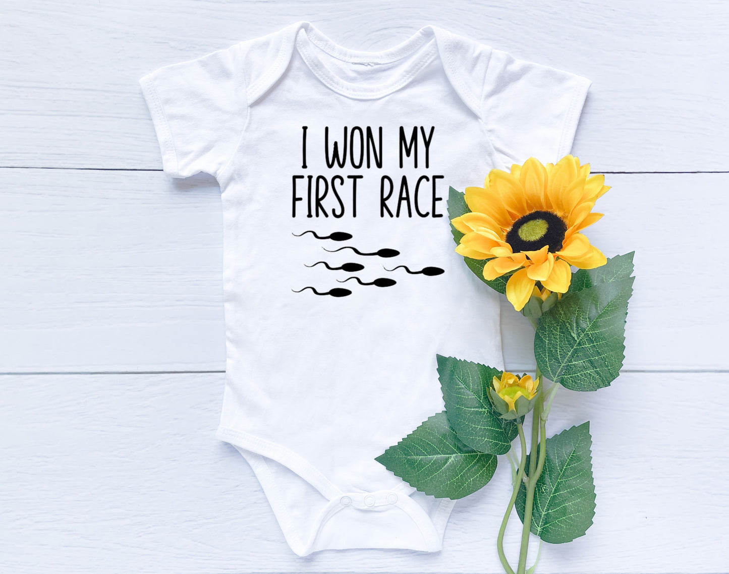 I won my first race bodysuit