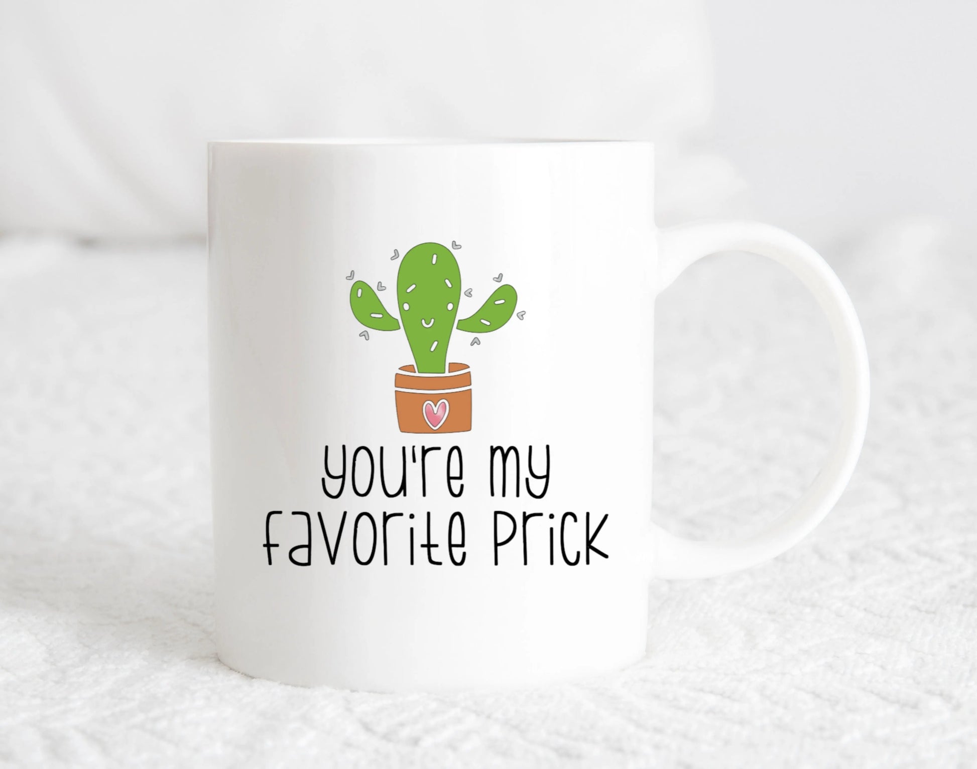 You're my favorite prick coffee mug - Designs by Tangsley