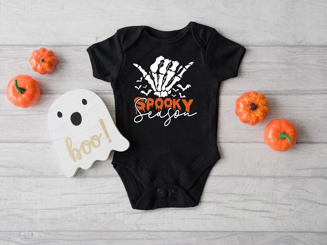 Spooky Season Halloween bodysuit - Designs by Tangsley