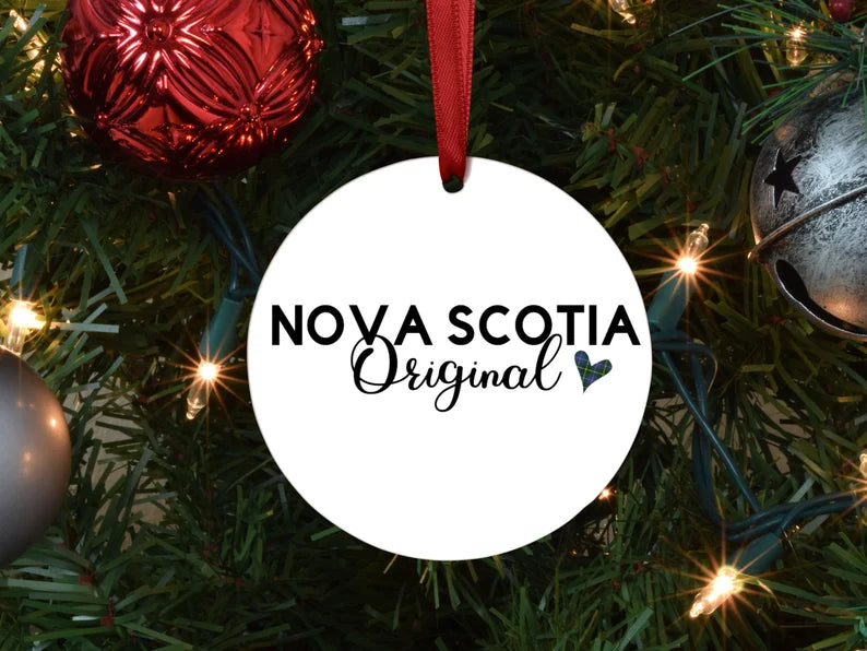 Nova Scotia Original Christmas ornament - Designs by Tangsley