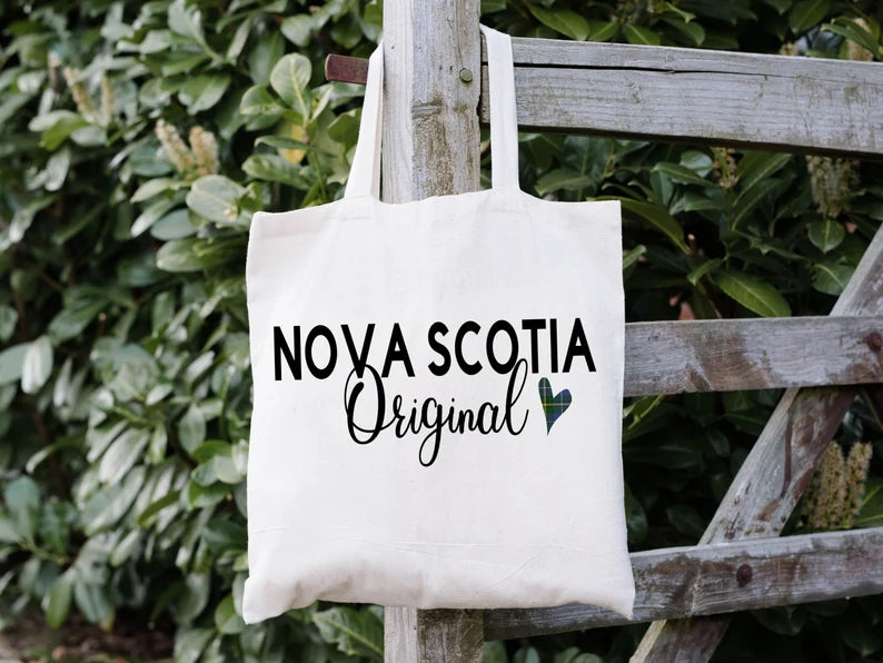 Nova Scotia Original canvas tote bag - Designs by Tangsley