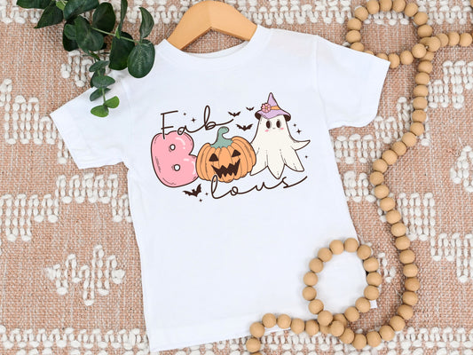 Fab-boo-lous Halloween t-shirt for kids