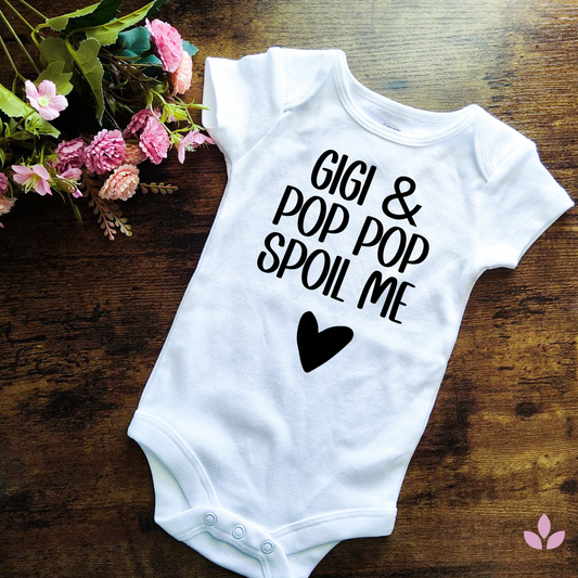 Gigi & Pop pop spil me bodysuit for babies