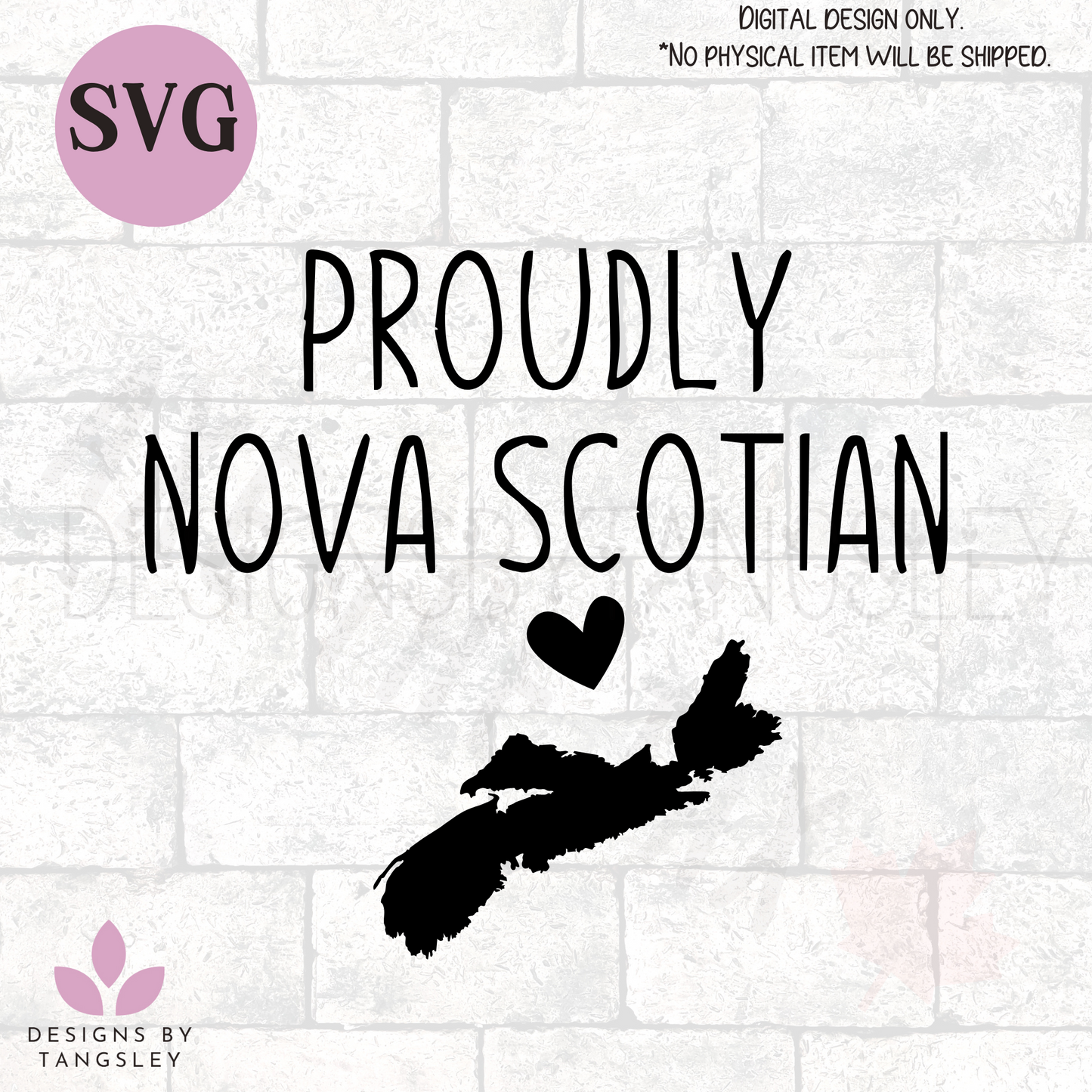 Proudly Nova Scotian - FREE SVG for cutting machines