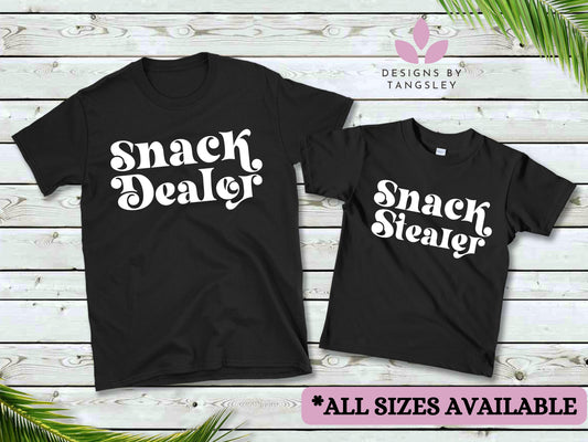 Snack dealer & Snack stealer unisex set