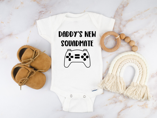 Daddy's new squadmate bodysuit